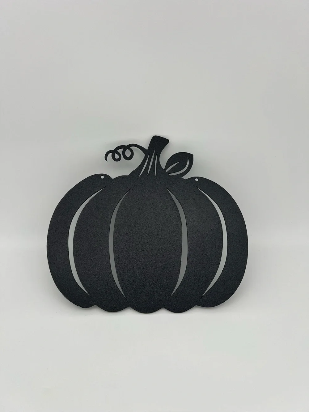 Laser Cut Metal Wall Art Decorative Sign by Redline Steel Black pumpkin